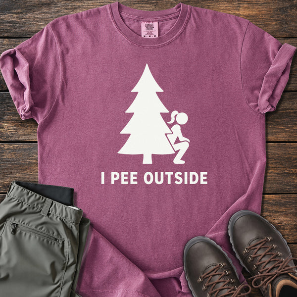 I Pee Outside T-shirt