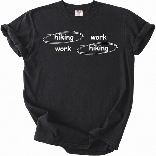 Hiking vs Working T-shirt