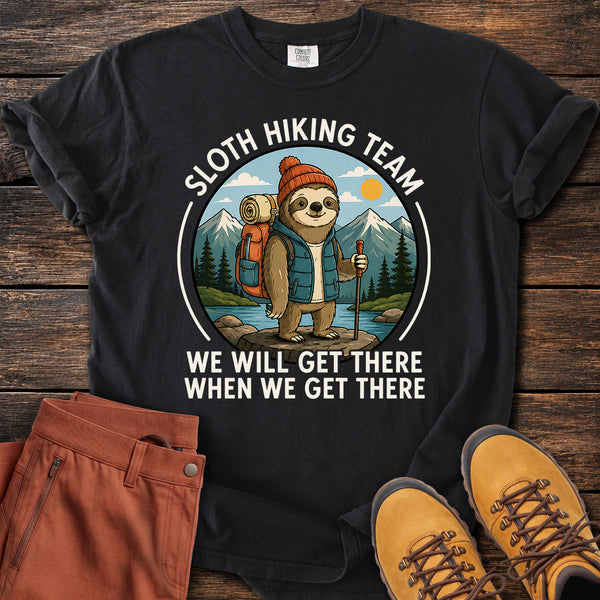 Sloth Hiking Team T-shirt