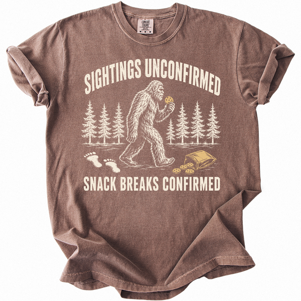 Snack Breaks Confirmed T-shirt