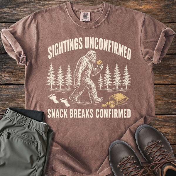 Snack Breaks Confirmed T-shirt