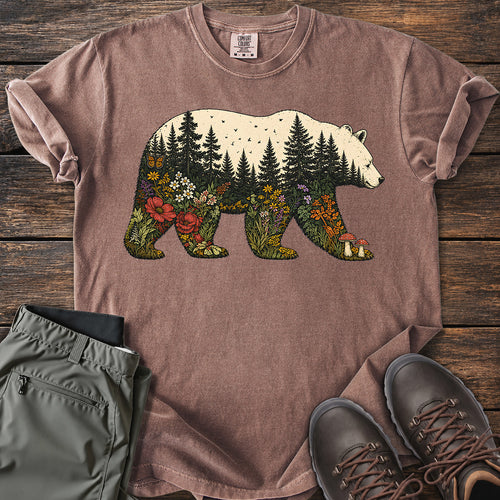 Floral Bear T-shirt