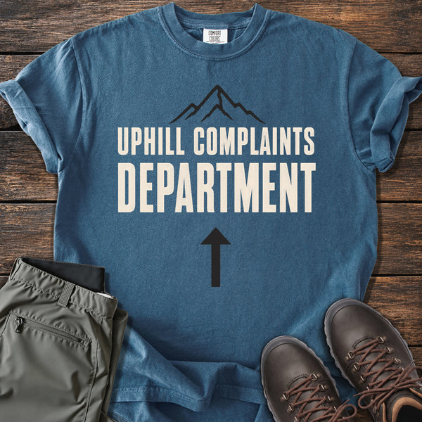 Uphill Complaints Department T-shirt