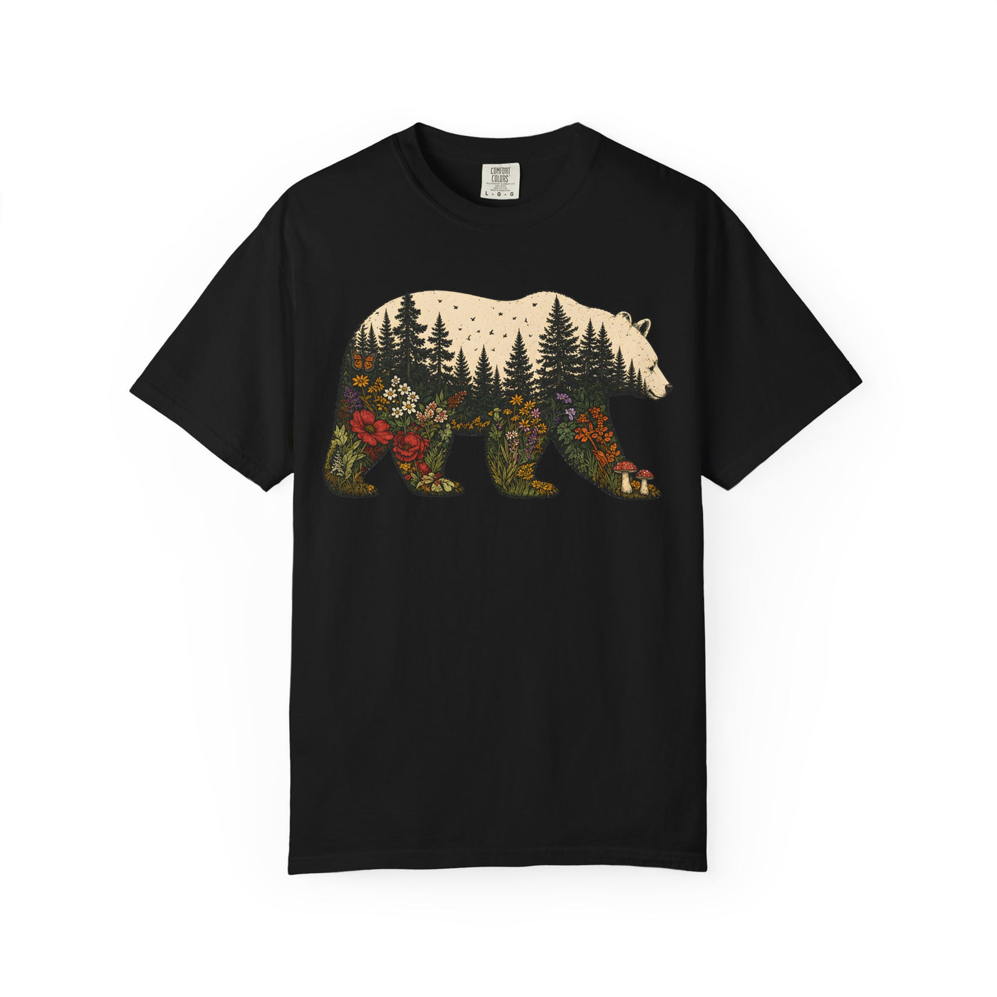 Floral Bear T-shirt