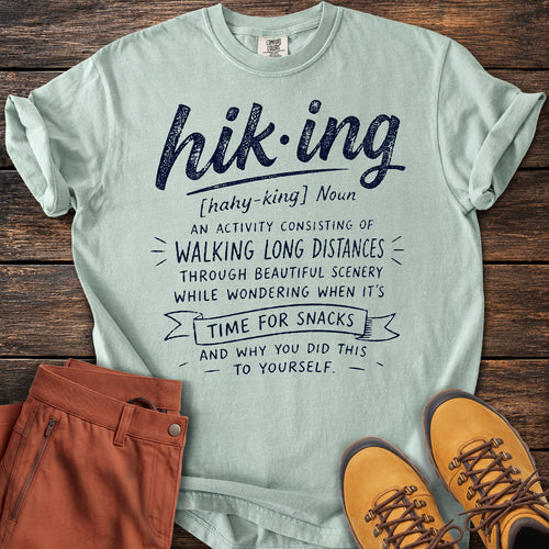 Hiking - Definition T-shirt