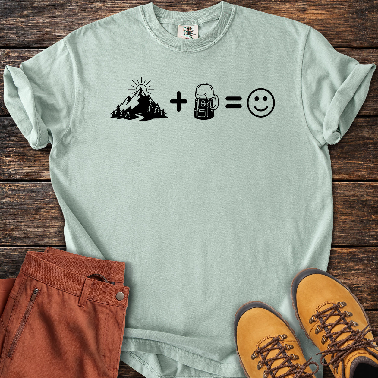 Hiking Makes Happy T-shirt