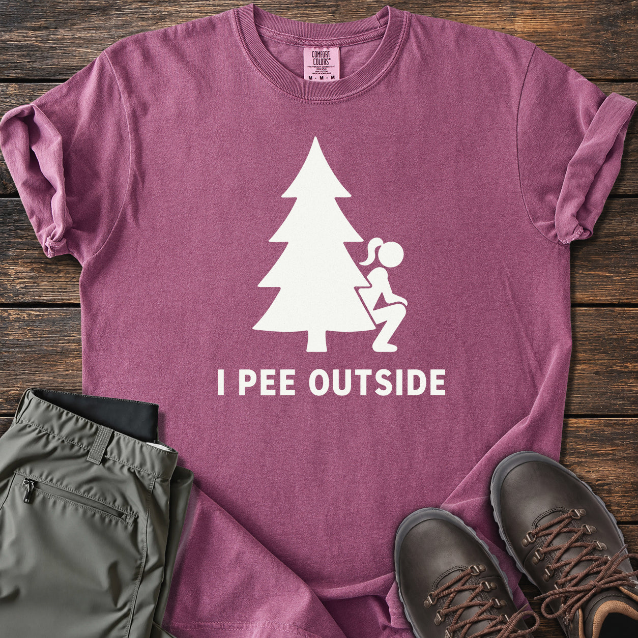 I Pee Outside T-shirt