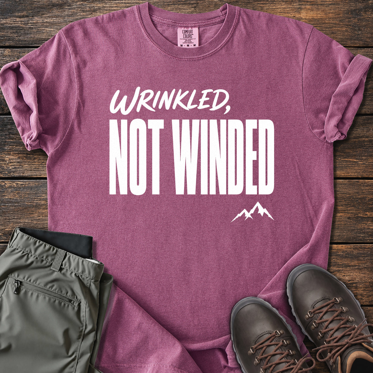Wrinkled Not Winded T-shirt