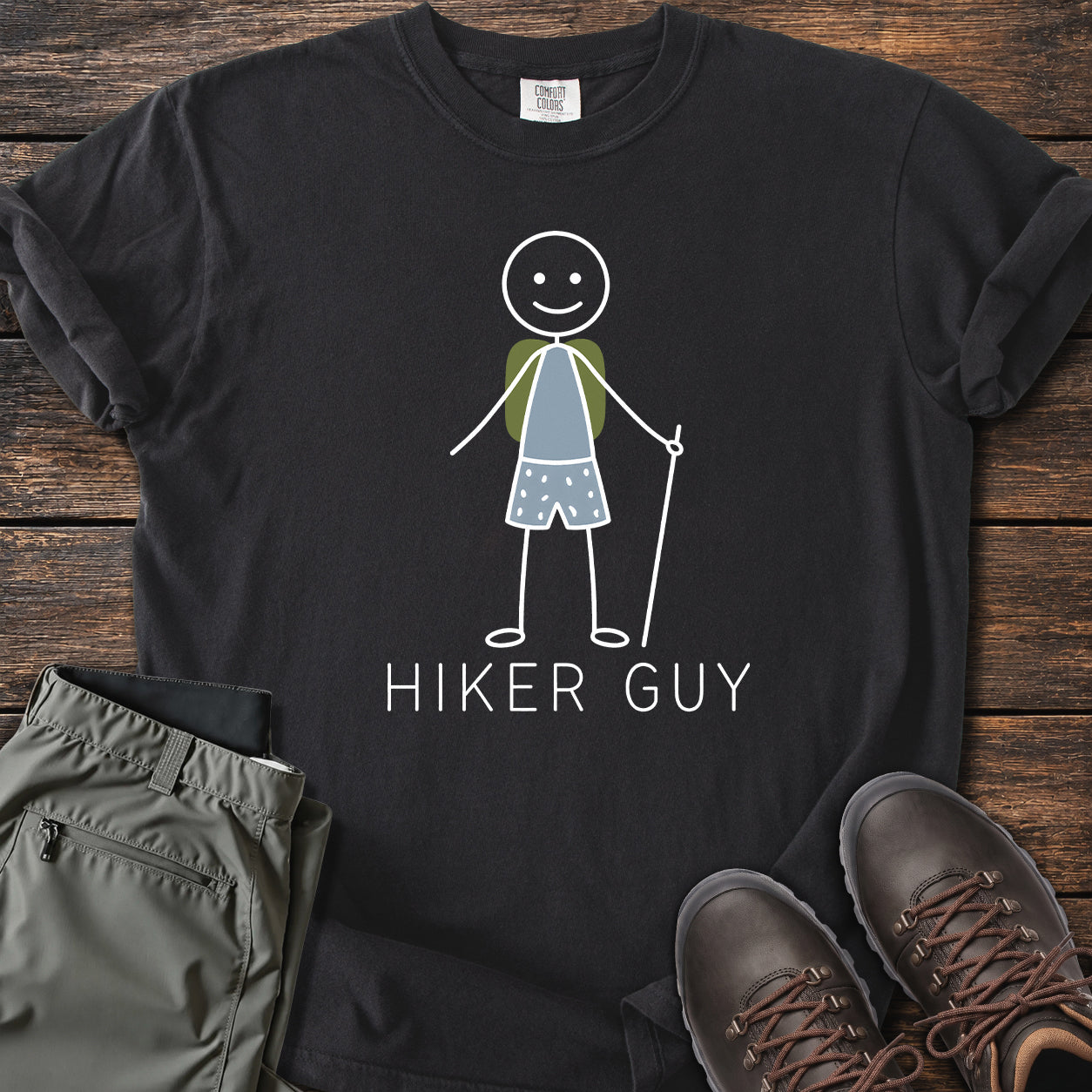 Hiker Guy T-shirt