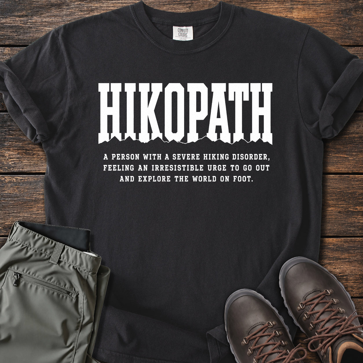 Hikopath on Foot T-shirt
