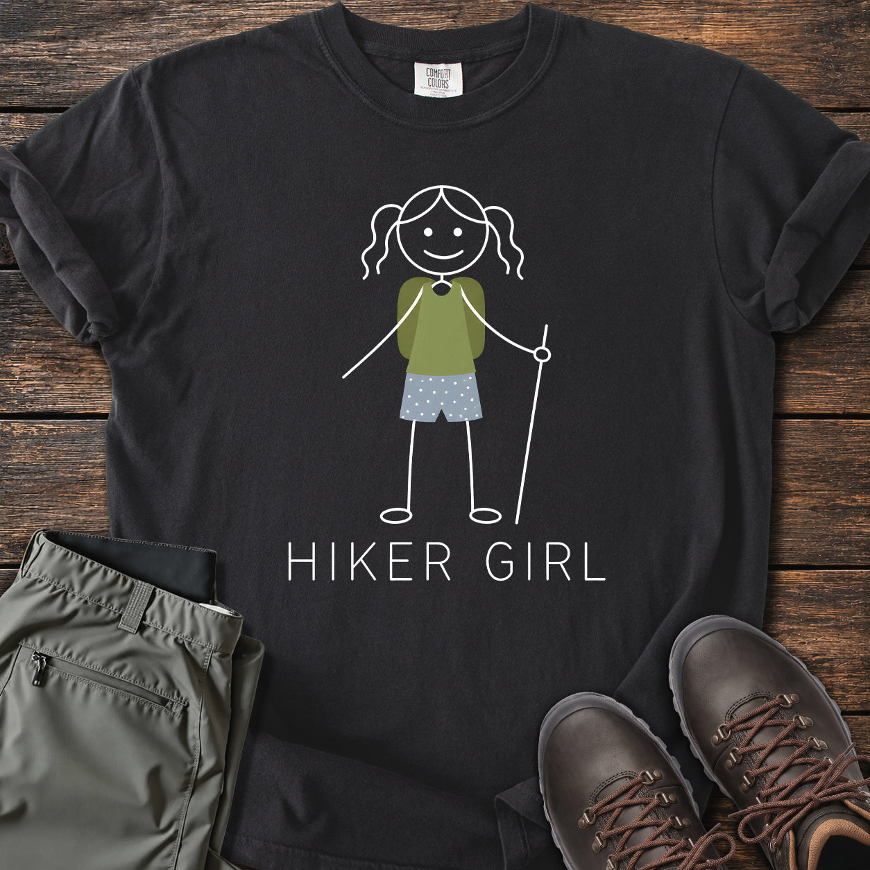 Hiker Girl T-shirt