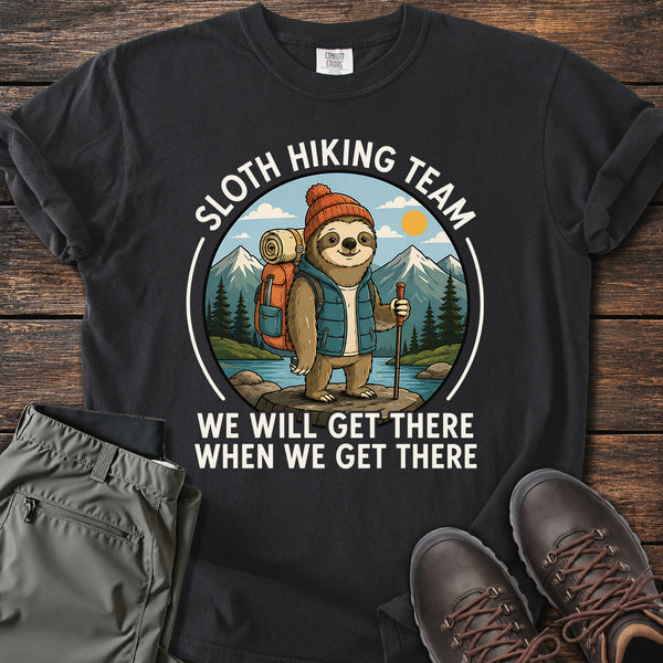 Sloth Hiking Team T-shirt