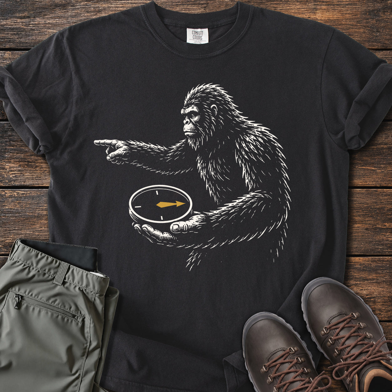 Bigfoot Lost T-shirt