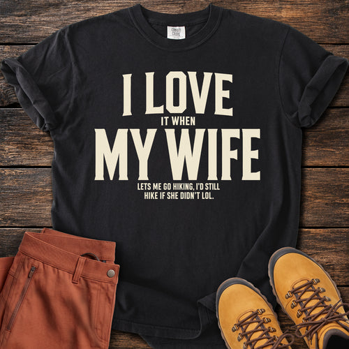 I Love My Wife T-shirt