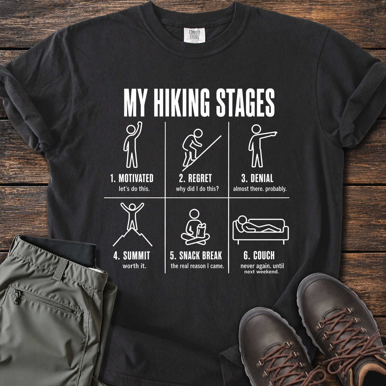 My Hiking Stages T-shirt