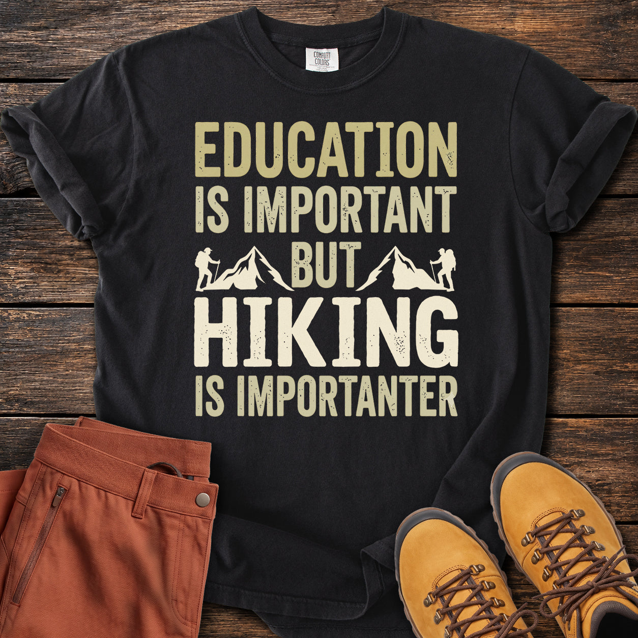 Hiking is Importanter T-shirt