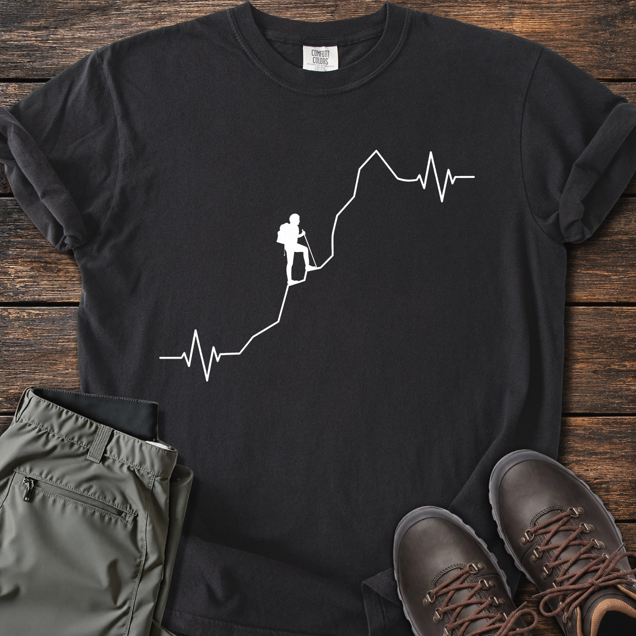 Hiking Heartbeat T-shirt
