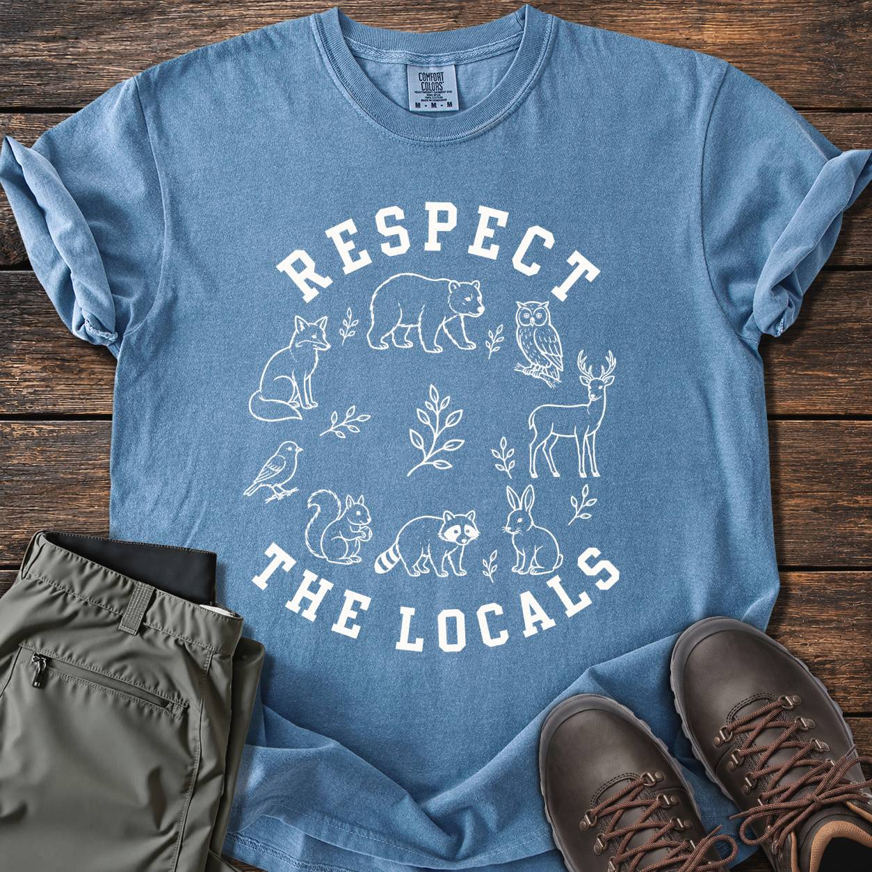 Respect The Locals T-shirt