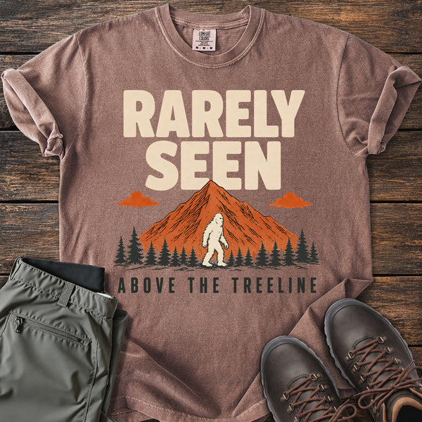 Bigfoot is Rarely Seen T-shirt