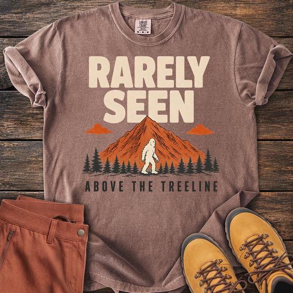 Bigfoot is Rarely Seen T-shirt