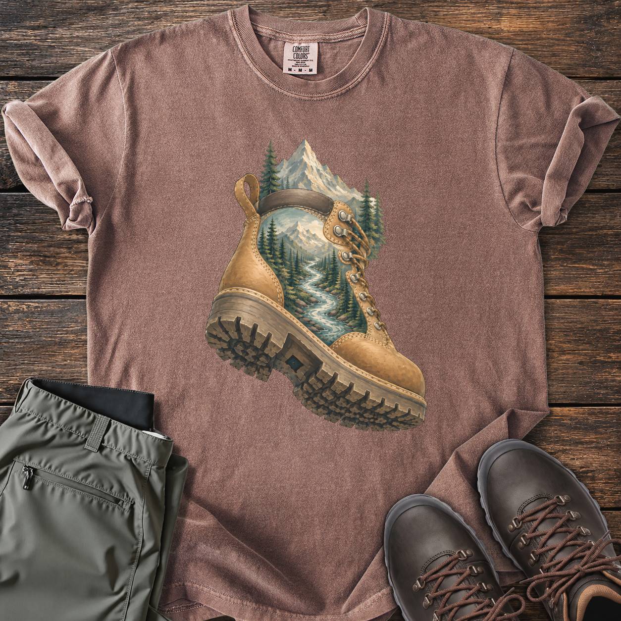 Hiking Boot T-shirt