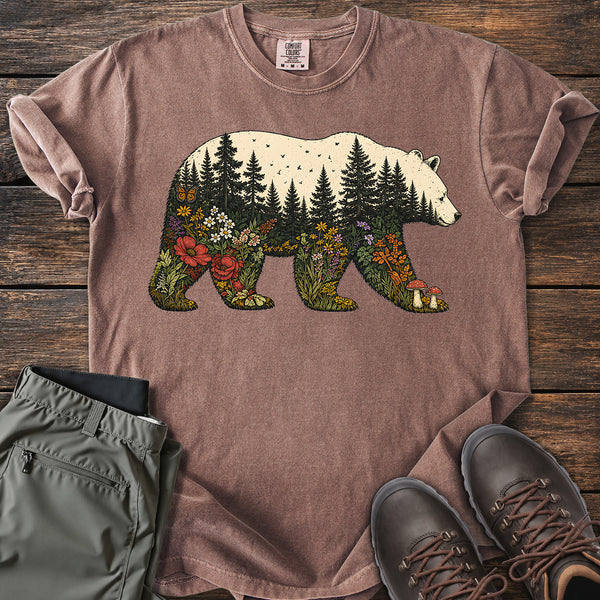 Floral Bear T-shirt