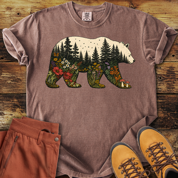 Floral Bear T-shirt