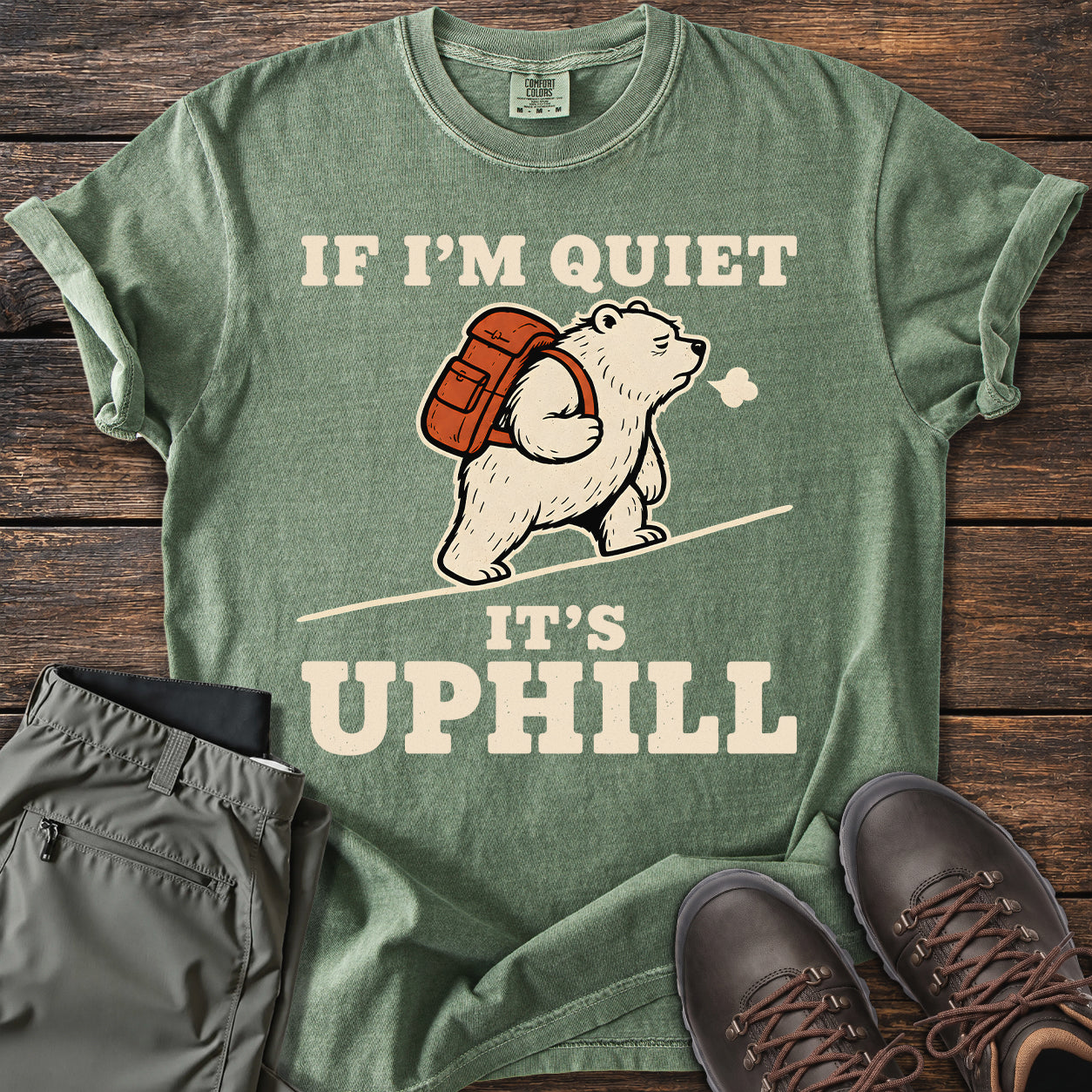 It's Uphill T-shirt