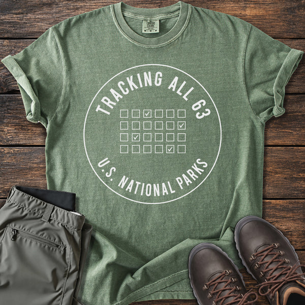 Tracking All 63 T-shirt