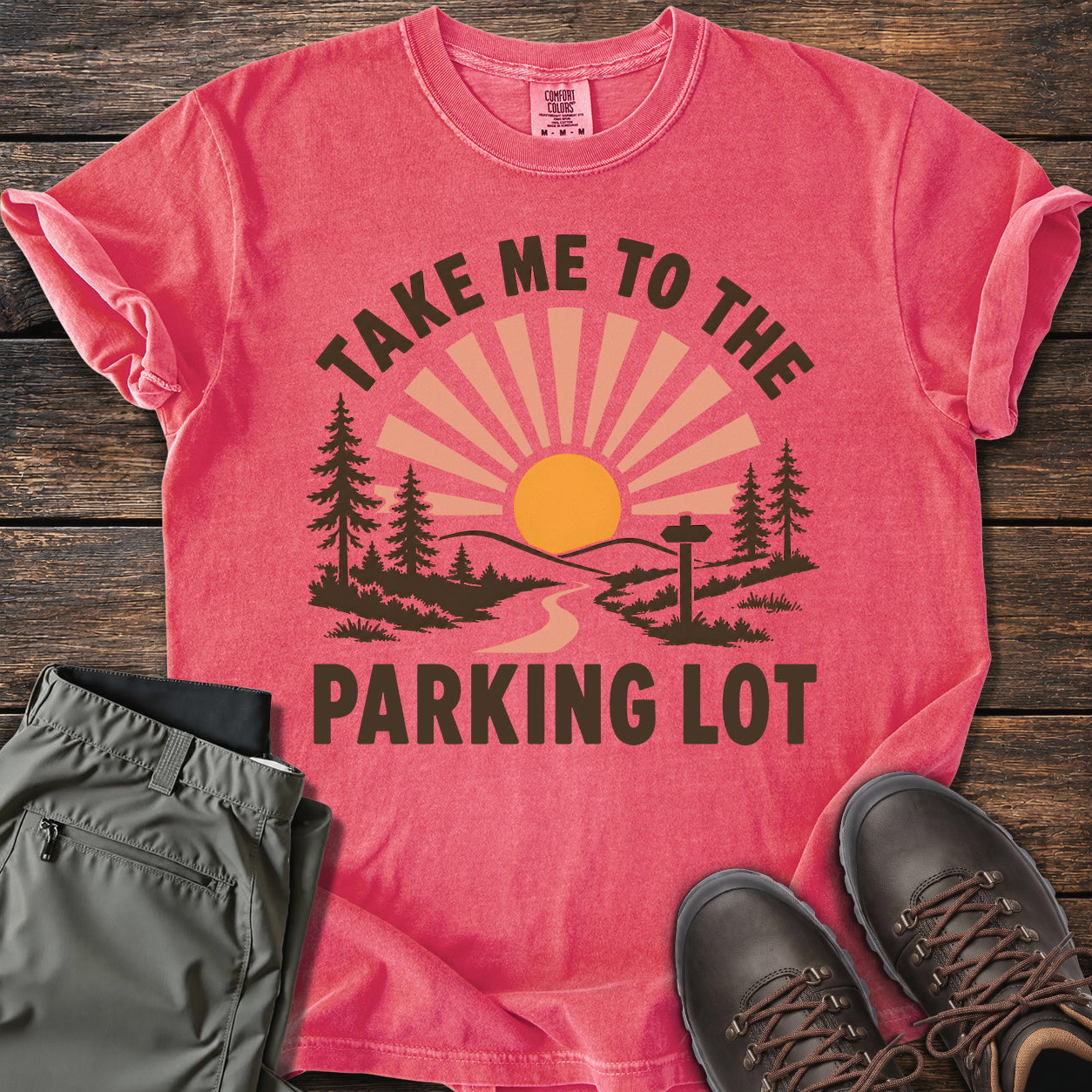 To The Parking Lot T-shirt